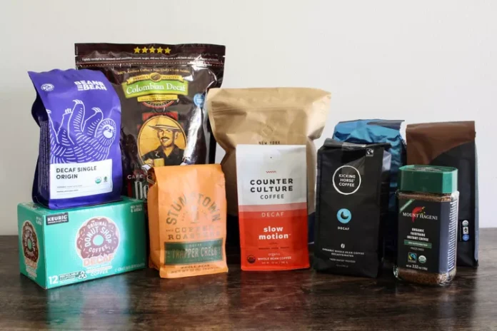 decaf coffee bags