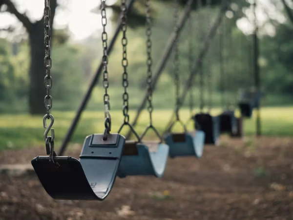 kids playing in playground