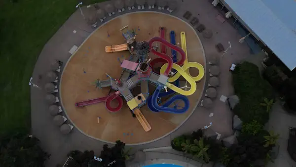 kids playing in playground